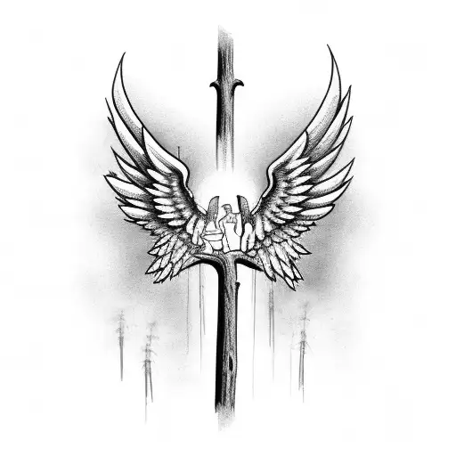 Angels Hanging A Tree