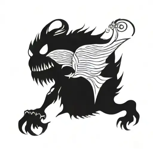 Monsters Escaping From Book Pages