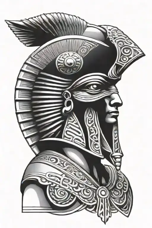 Horus Portrait Looking