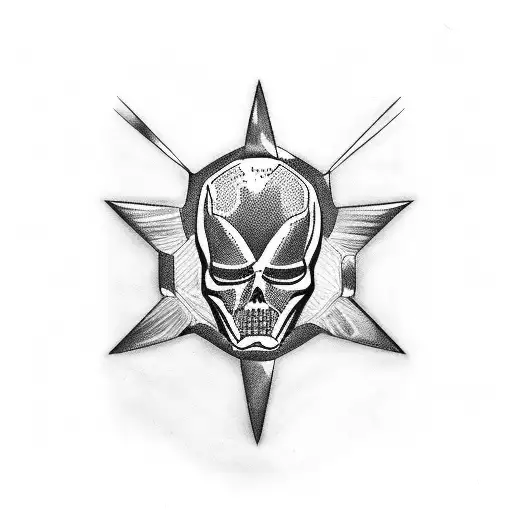 Black Widow With A Z In The Center