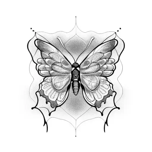 Butterfly Skeleton