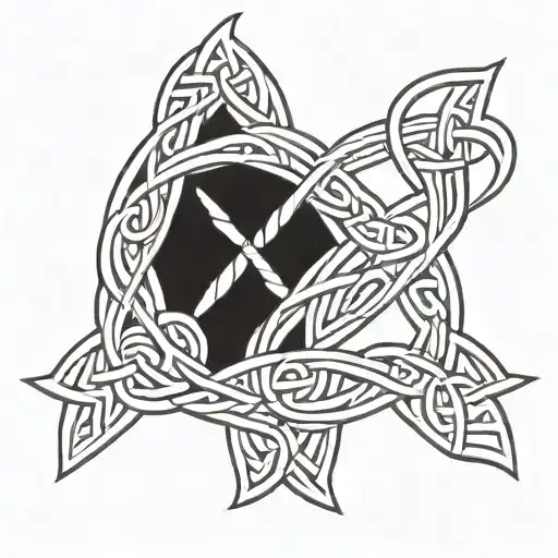 Celtic Lover's Knot Made