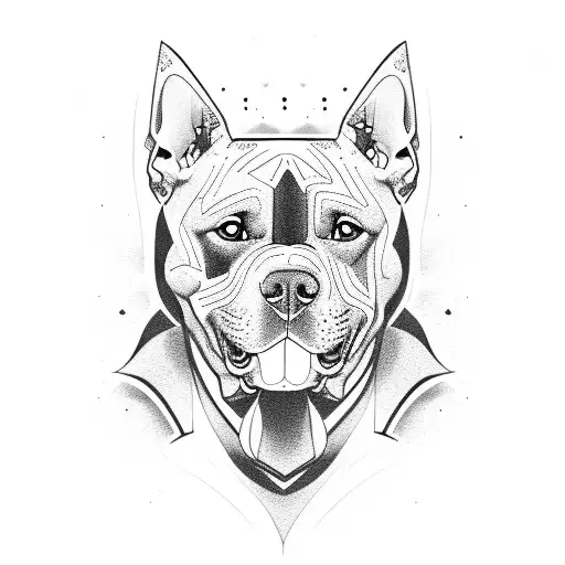 Pitbull Gamedog Full Body