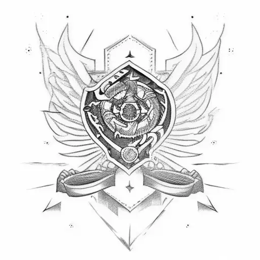 Military Service Half Sleeve