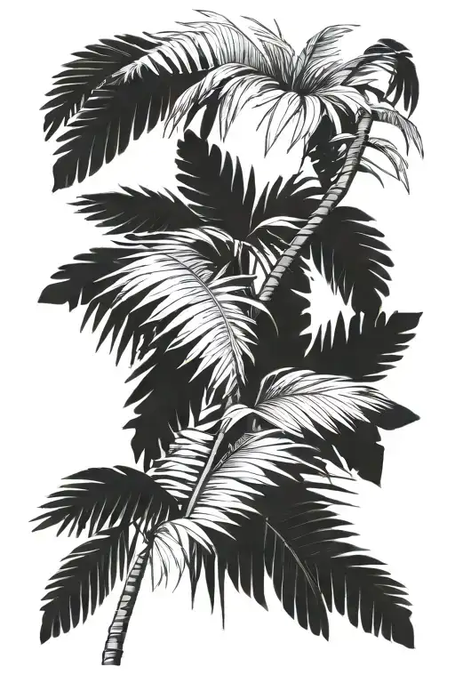 Palm Tree Branch