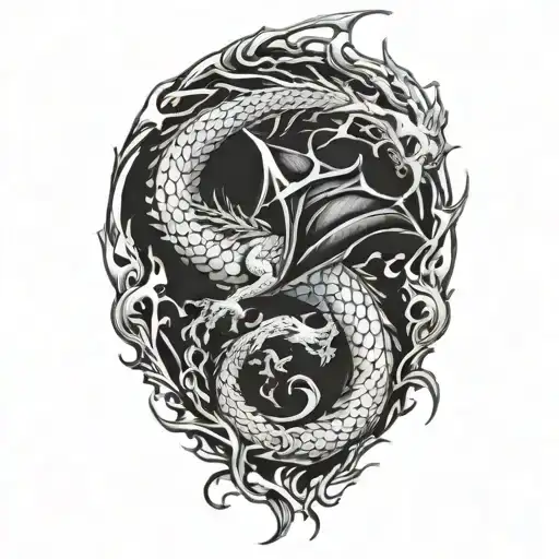 Dragon Legs Flying Fire Breathing Dragon