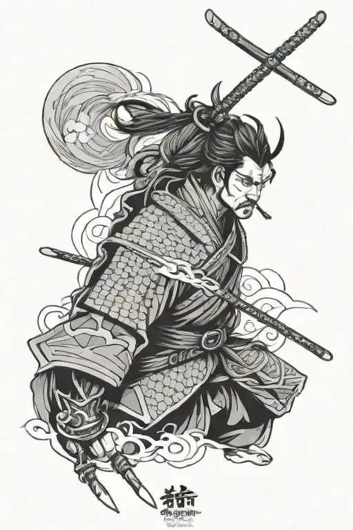 Samurai And Japan Culture In A Line