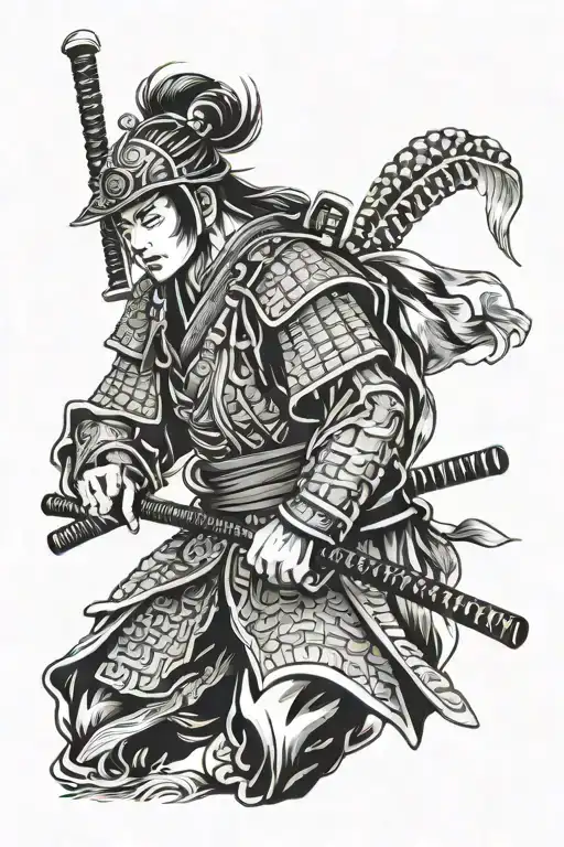 Samurai And Japan Culture In A Line