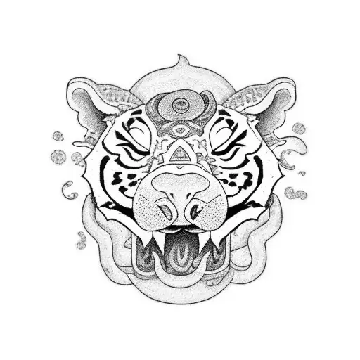 Tiger Lily Behind Toothless The Dragon Piglet And A Sea Turtle