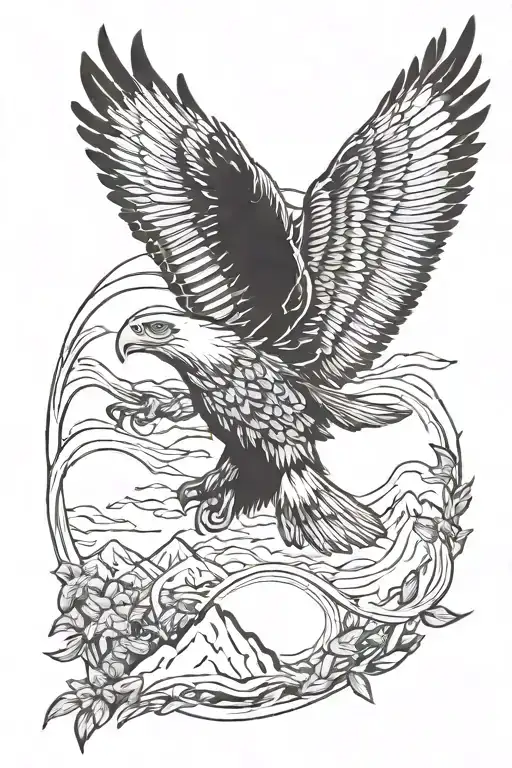 Eagle Soaring