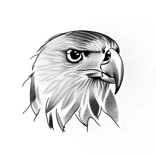 Harris Hawk With Guns