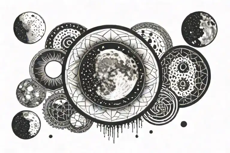 Moon Phases Forming