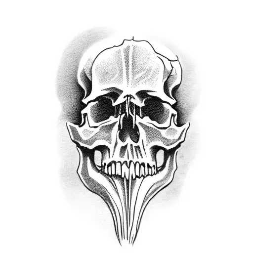 Skull And Spinal Cord