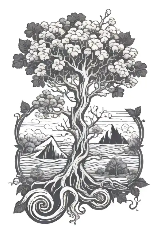 Poison Tree Forearm Half-sleeve