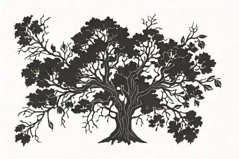 Failed Tree Tattoo Design