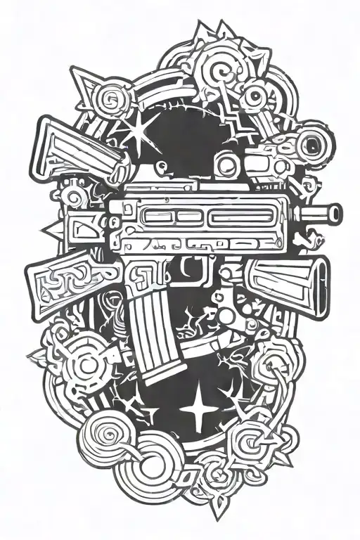 Medium Machine Gun Symbol