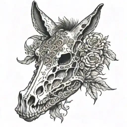 Donkey Skull