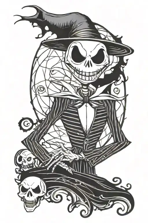 Evil Vampire Jack Skellington