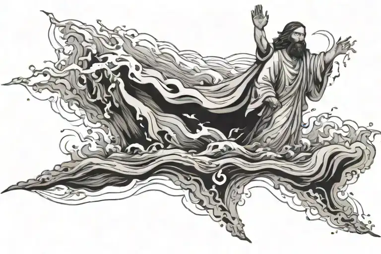 Jesus Walking On Water