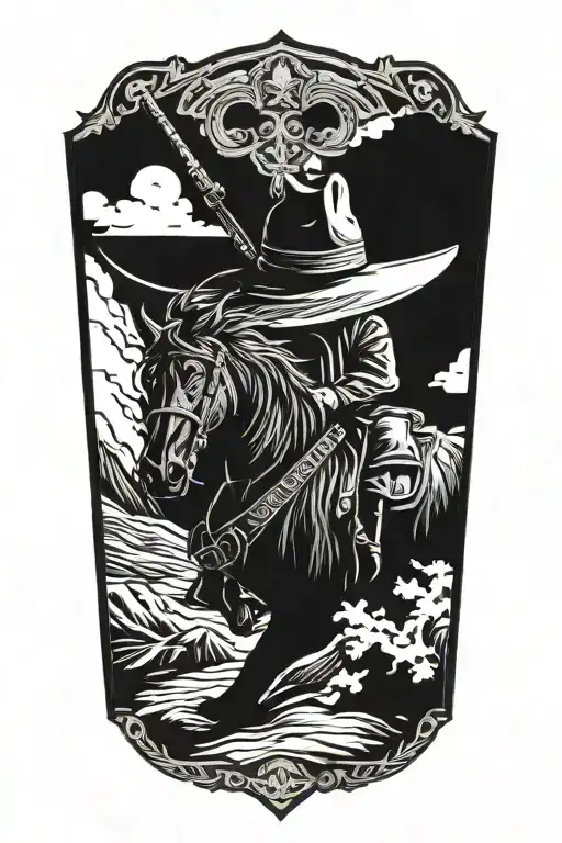 Western Style Illustration