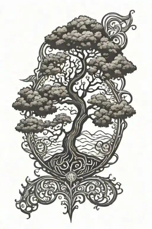 Vigviser With Tree Of Life