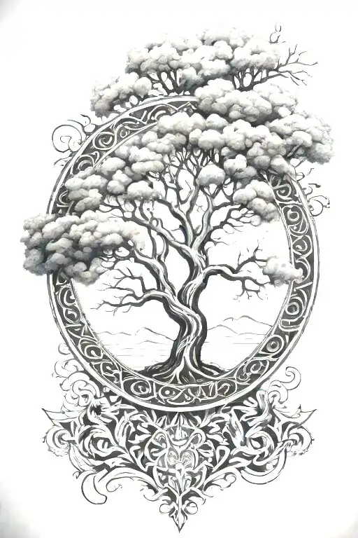 Vigviser With Tree Of Life