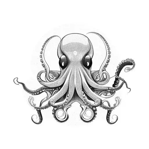 Octopus With A Lot Yaes