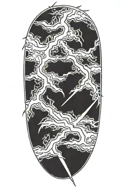 Thin Lightning Bolts