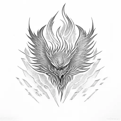 Phoenix Ashes With Fire