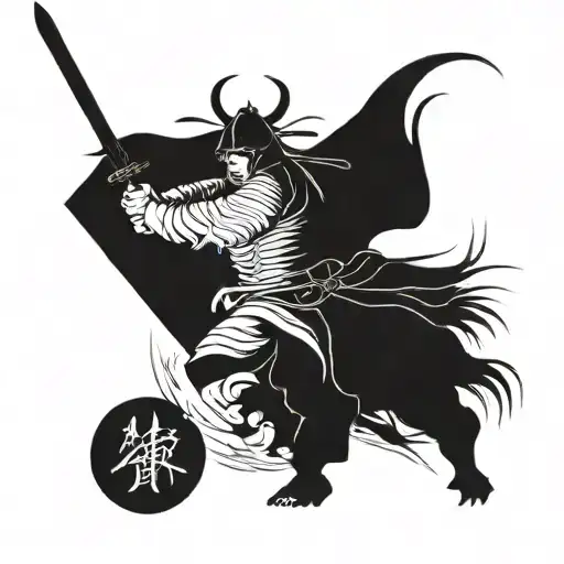 Samurai Warrior Life Line