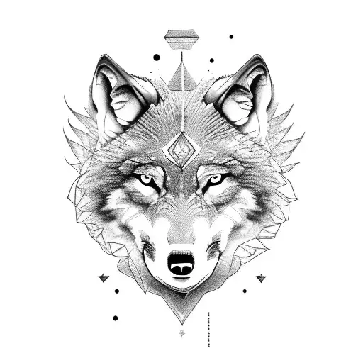 Wolf With An Escorpion