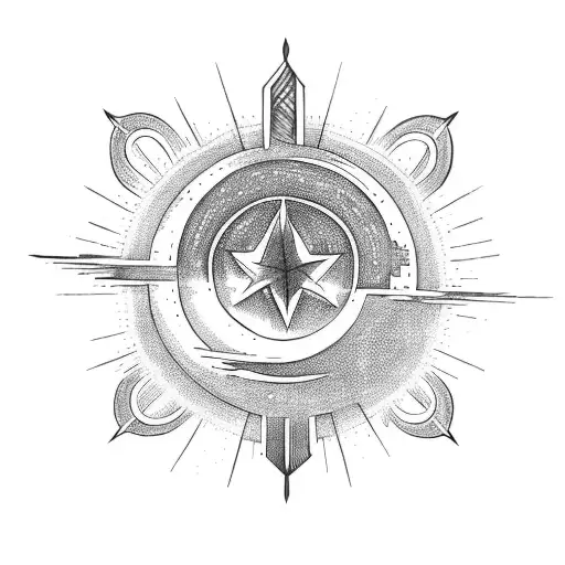 A Star And A Moon And A Sun To Match