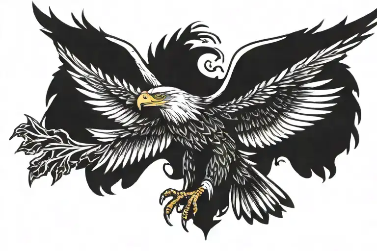 Eagle Flying
