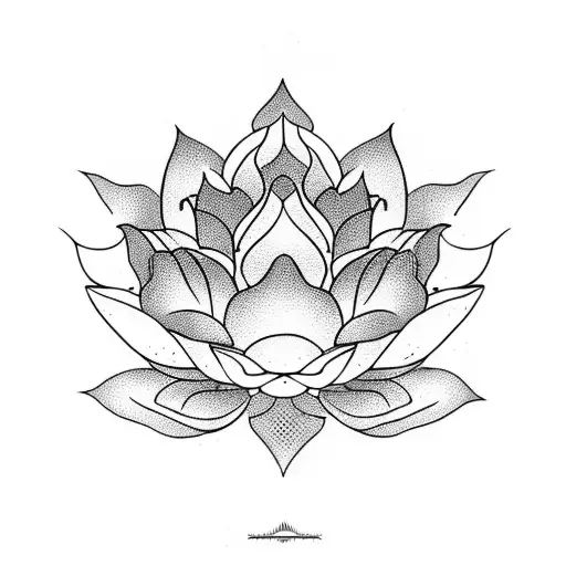 Lotus Flower With Scorpio