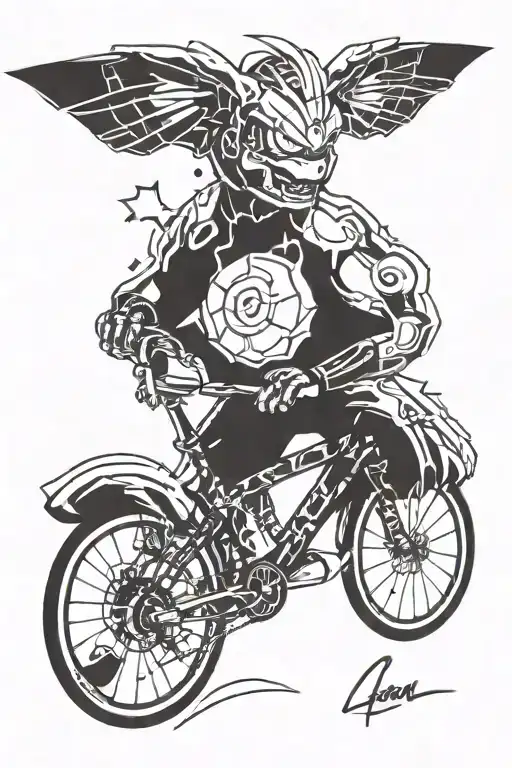 Pokemon And Sports Cycling