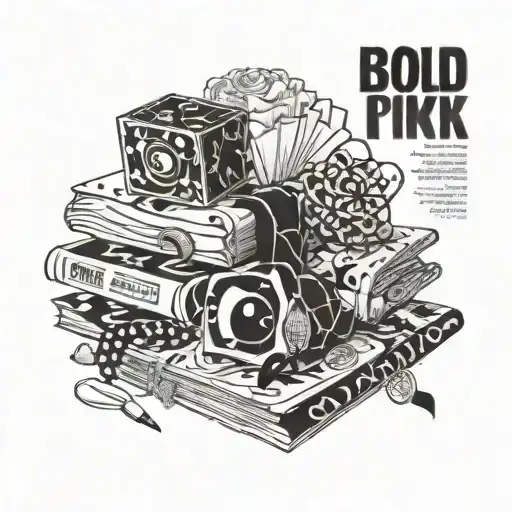 A Stack Of Fashion Magazines With Bold And Eye-catching Cover Designs