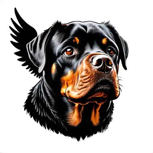 Rottweiler Wings