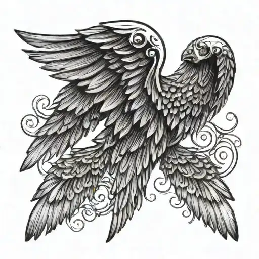 One Winged Angel Wings