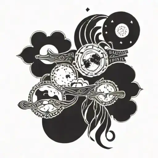 Phases Of The Moon Ankle Band