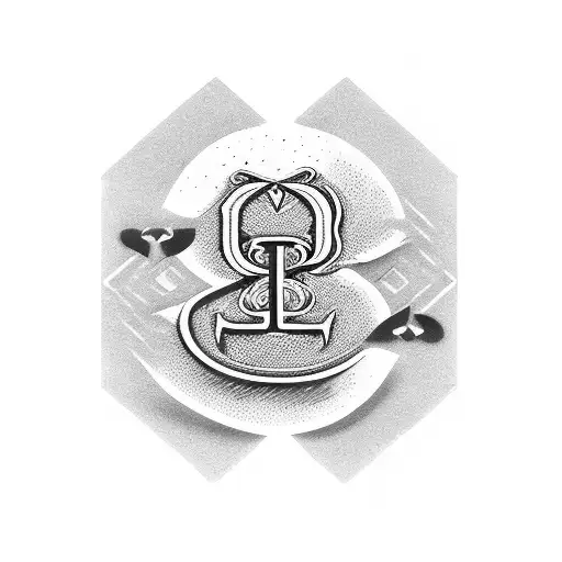 A Playing Card With The Letter B On It Somewhere