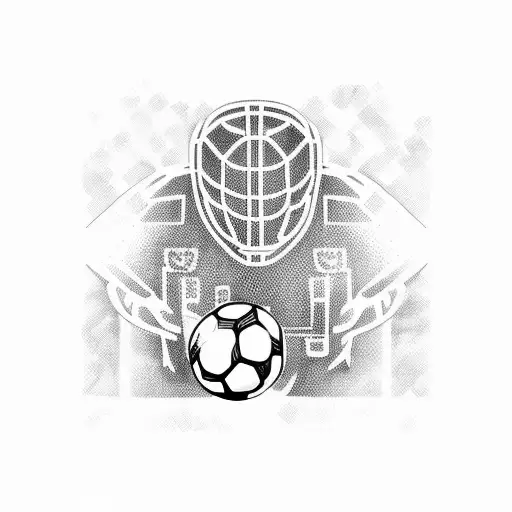 Best Soccer Goalkeeper Of The World Tattoo