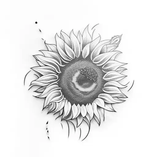 Sunflower Motive