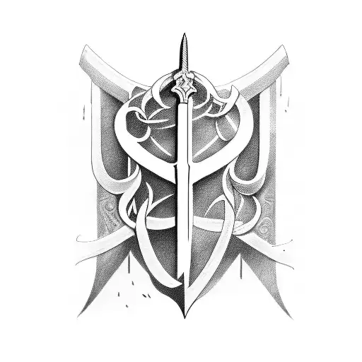 Sword With Scripture