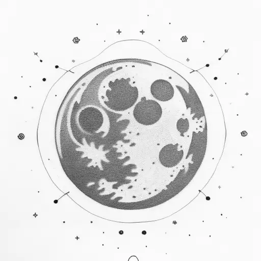 Waxing Gibbous And New Moon