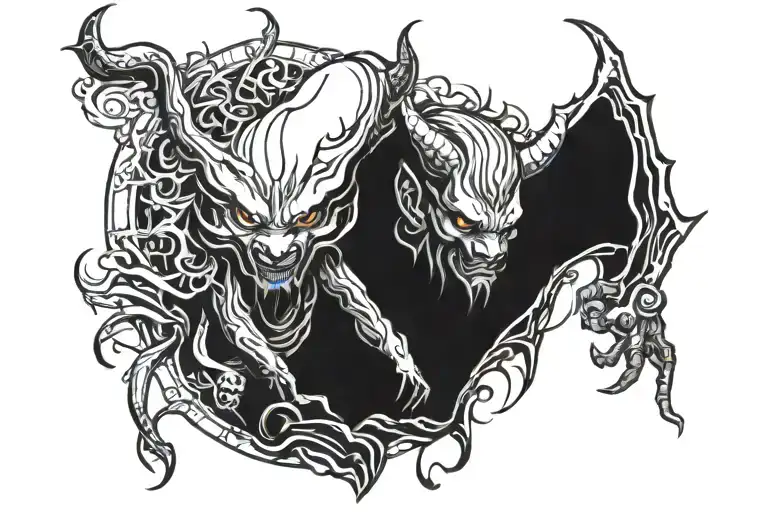 Dark Look Of Devil With Horny And Heavy Parasu And Fearless Look Full Body