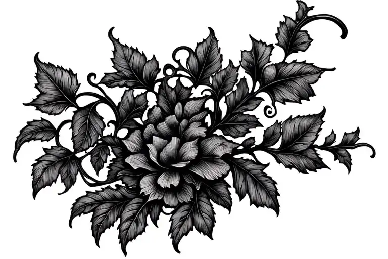 Vine Tendrils That Go