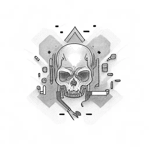 A Tattoo Representing The Concept Of Pain Asking You If You Really Want Your Goals