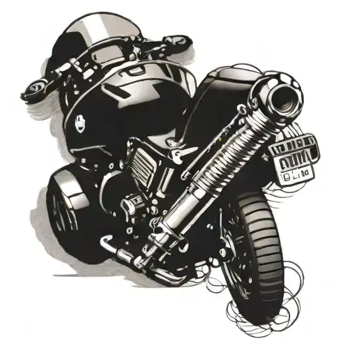 Bmw Motorcycle Syringe Dna Strand