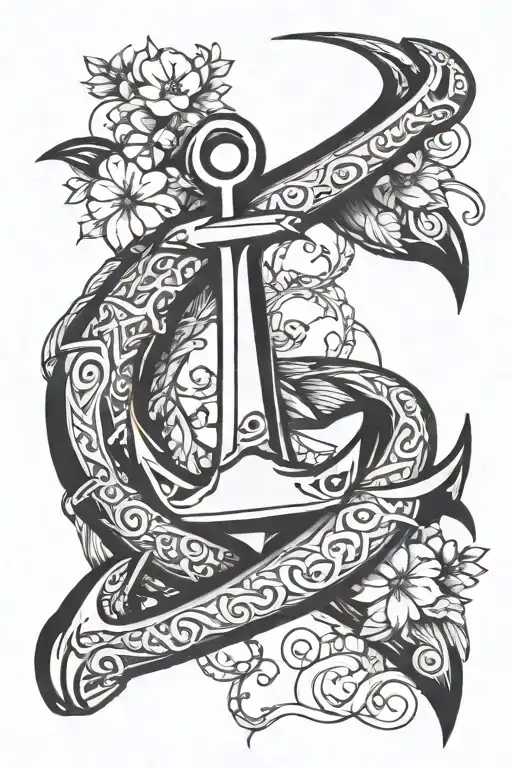 Savanna With An Anchor Connected