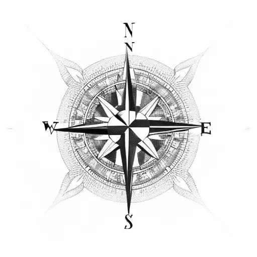 Compass With Heart